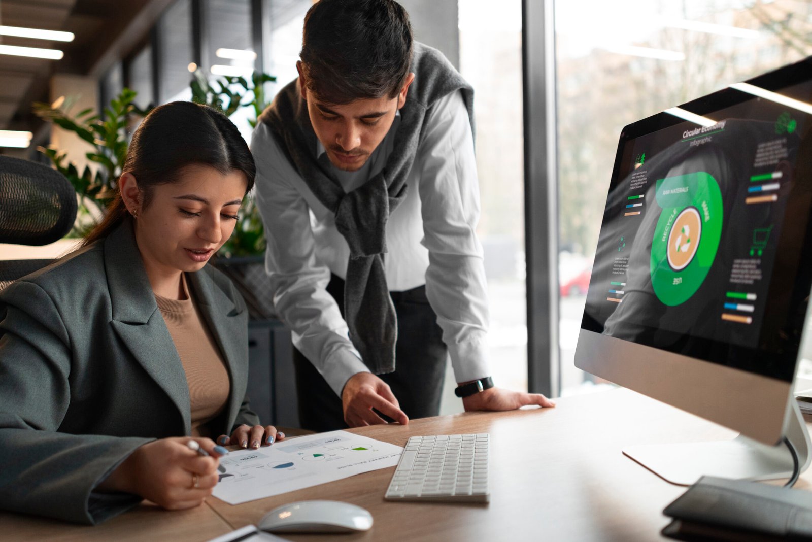 people-analyzing-checking-finance-graphs-office